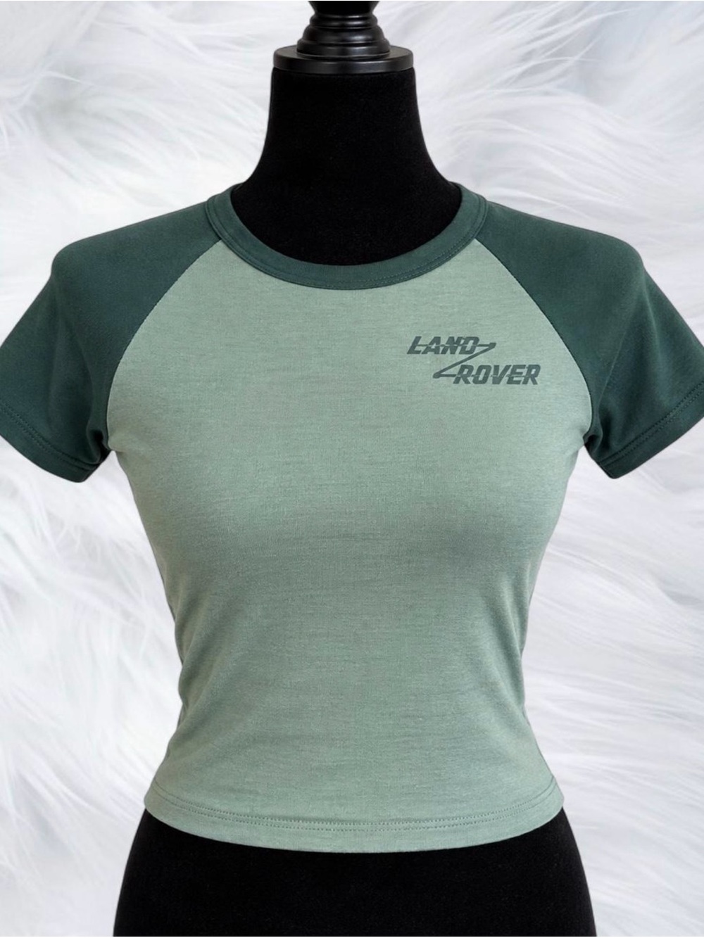 Land Rover x PacSun Raglan Baby Tee – Size Small